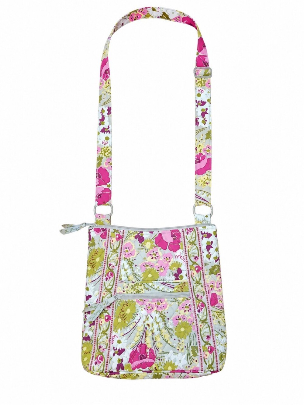 Vera Bradley Little Hipster Crossbody Purse in Make Me Blush Pattern